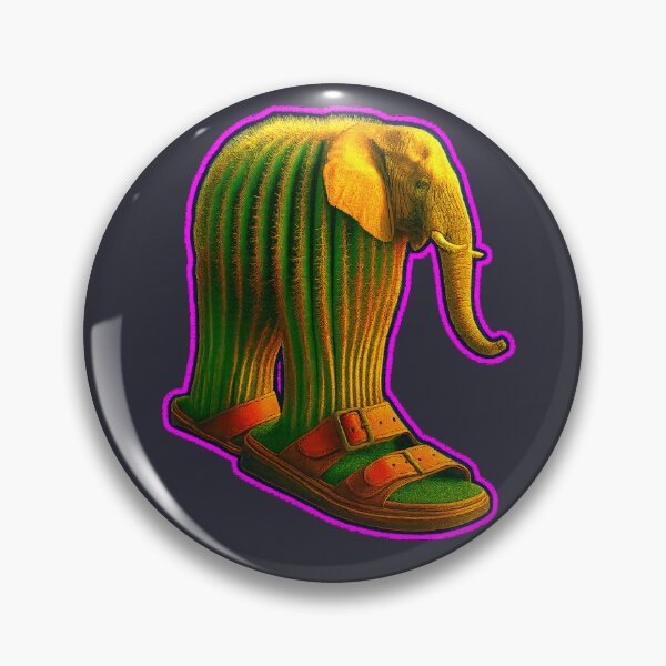 Item preview, Lirili Larila Elephant Cactus Meme - Italian Brainrot designed and sold by The Art by Rossouw.