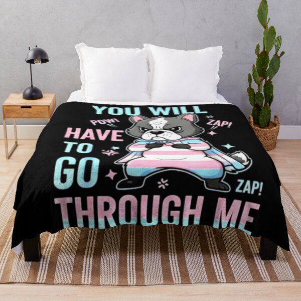 Item preview, You Will Have To Go Through Me designed and sold by Obinne.