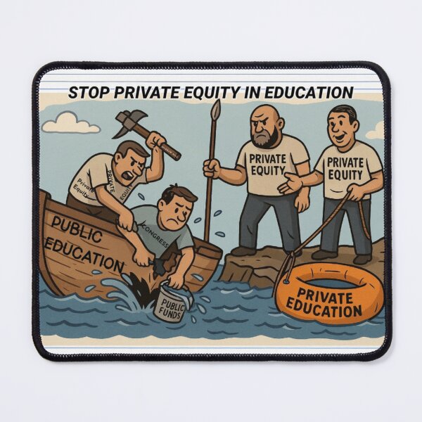 Item preview, Stop Private Equity designed and sold by Dyspolitico.