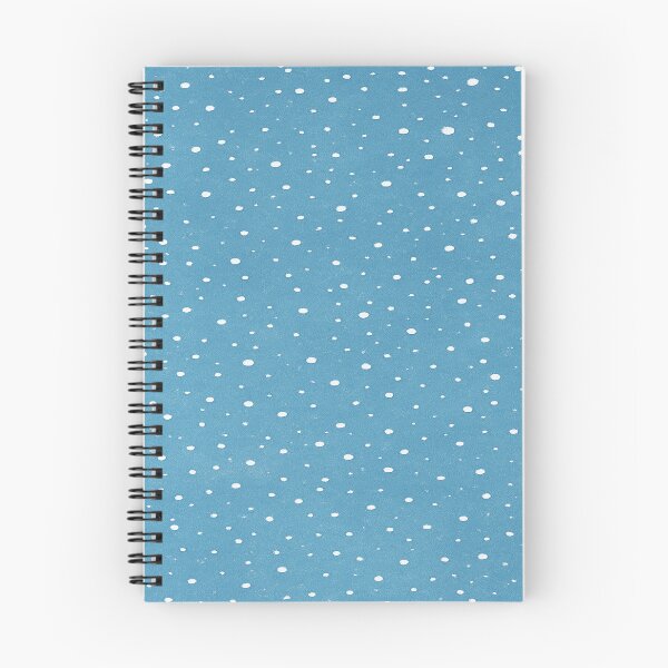 Item preview, Soft Winter Dots on Blue Background designed and sold by PTARZ.
