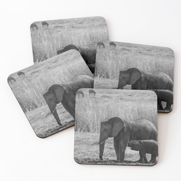 Item preview, Young Mama Elly and Baby In Black and White designed and sold by Kay Brewer.