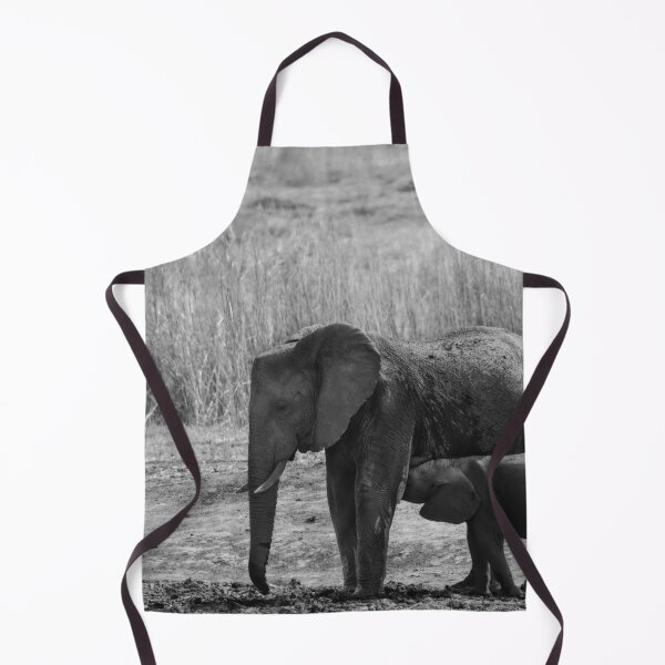 Item preview, Young Mama Elly and Baby In Black and White designed and sold by Kay Brewer.