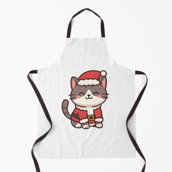 Item preview, Santa Kitty Joy – Cute Christmas Cat Design designed and sold by luckyyouth.