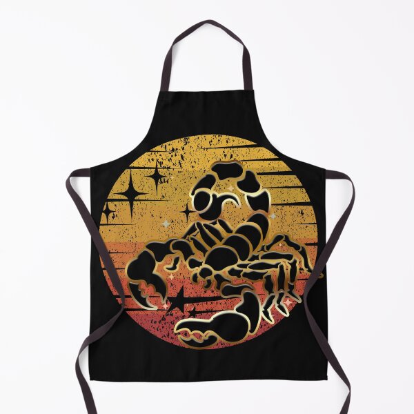 Item preview, retro-style scorpion- gift for lovers of zodiac signs designed and sold by Lovelalaland.