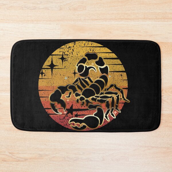 Item preview, retro-style scorpion- gift for lovers of zodiac signs designed and sold by Lovelalaland.