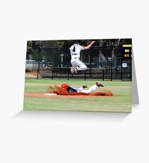 Claxton Shield Baseball, SA v WA 2009 Greeting Card