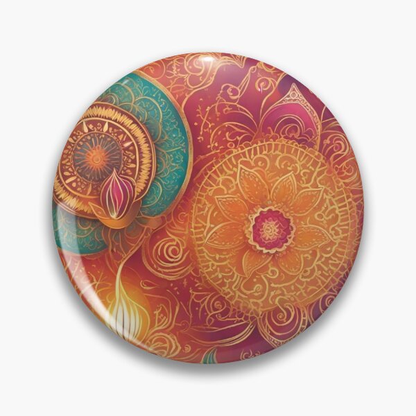 Item preview, Golden Rangoli designed and sold by morbidcandyboutique .