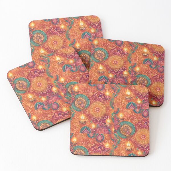 Item preview, Golden Rangoli designed and sold by morbidcandyboutique .