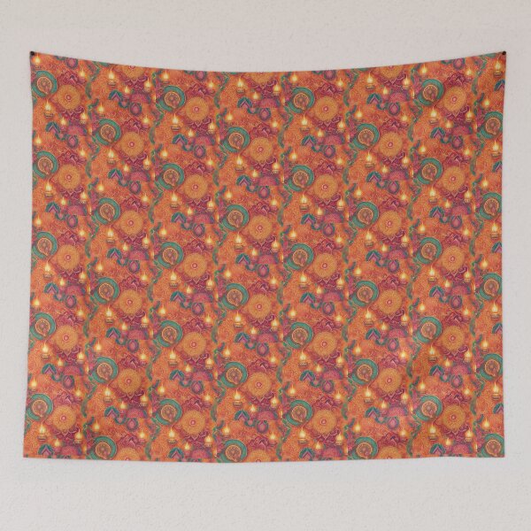 Item preview, Golden Rangoli designed and sold by morbidcandyboutique .