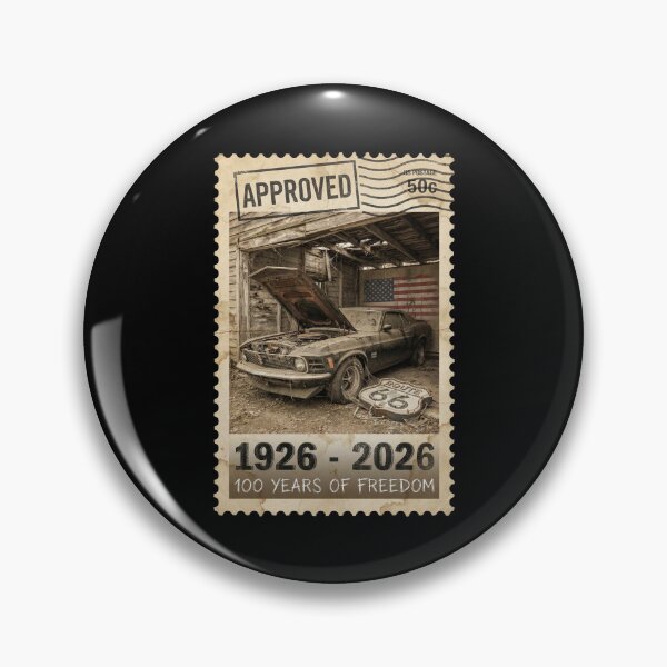 Artikelvorschau, Route 66-Scheunenfund-Briefmarke zum 100. Jahrestag: Rusty Pony Car (1926–2026) entworfen und verkauft von G350.
