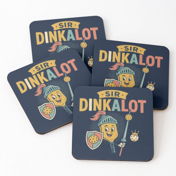 Item preview, Sir Dinkalot – Vintage Pickleball Knight T-Shirt designed and sold by shmupod.