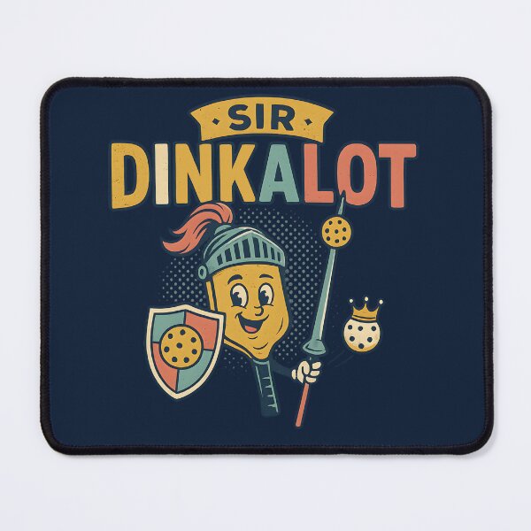 Item preview, Sir Dinkalot – Vintage Pickleball Knight T-Shirt designed and sold by shmupod.