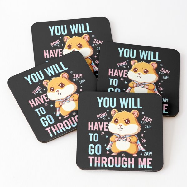 Item preview,  You Will Have To Go Through Me Cute  designed and sold by Obinne.