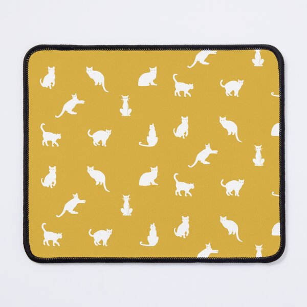 Item preview, Cute White Cats Seamless Pattern Design designed and sold by wdevkn.