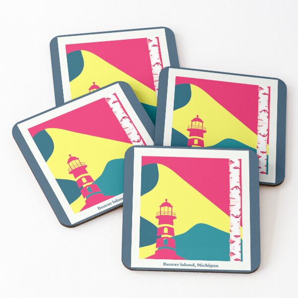 Item preview, Beaver Island, Michigan designed and sold by BingBongCanDraw.