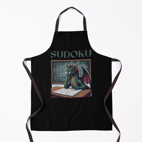 Item preview, Sudoku - Dragon playing Sudoku. designed and sold by ReneMM.