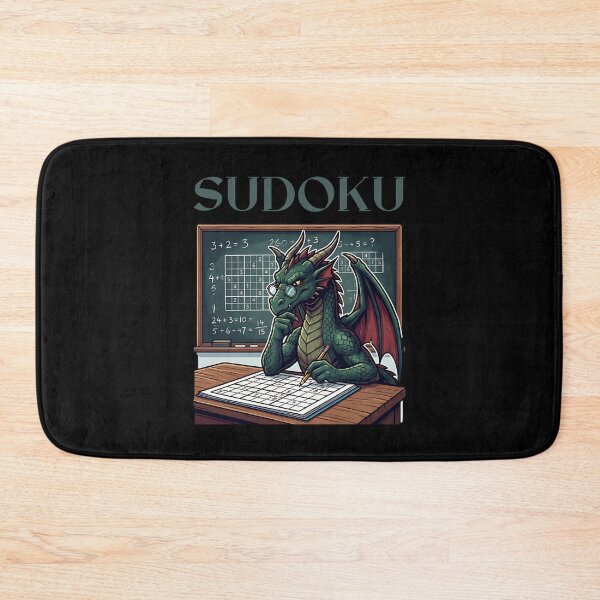 Artikelvorschau, Sudoku - Drache der Sudoku spielt. entworfen und verkauft von ReneMM.