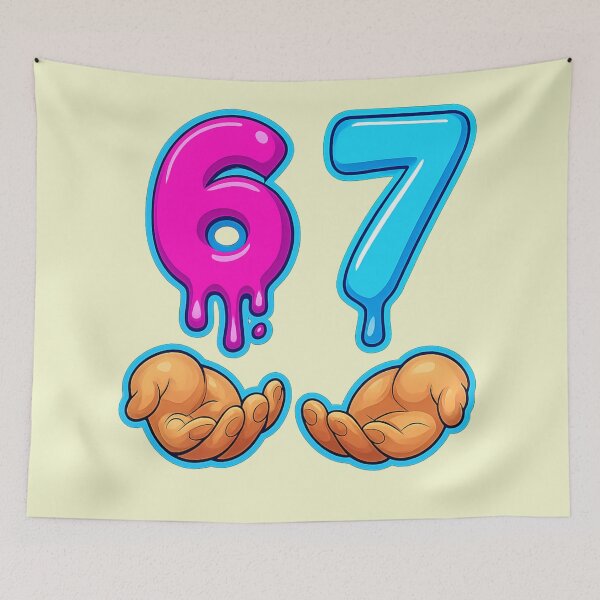 Item preview, Six Seven 6-7 Meme designed and sold by The Art by Rossouw.