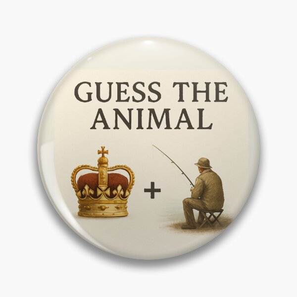 Item preview, Guess the Animal – Crown + Fisher Visual Wordplay designed and sold by GeoWild Designs.