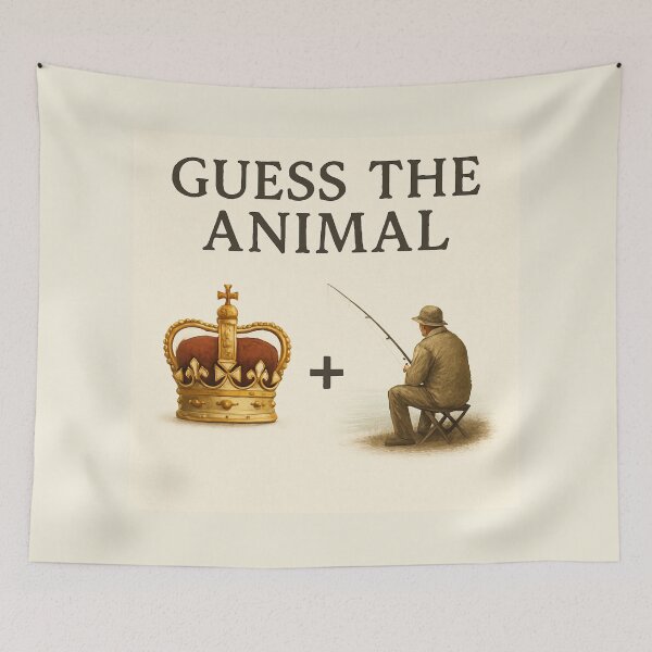 Item preview, Guess the Animal – Crown + Fisher Visual Wordplay designed and sold by GeoWild Designs.