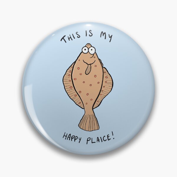 Item preview, This Is My Happy Plaice! designed and sold by brodyquixote.
