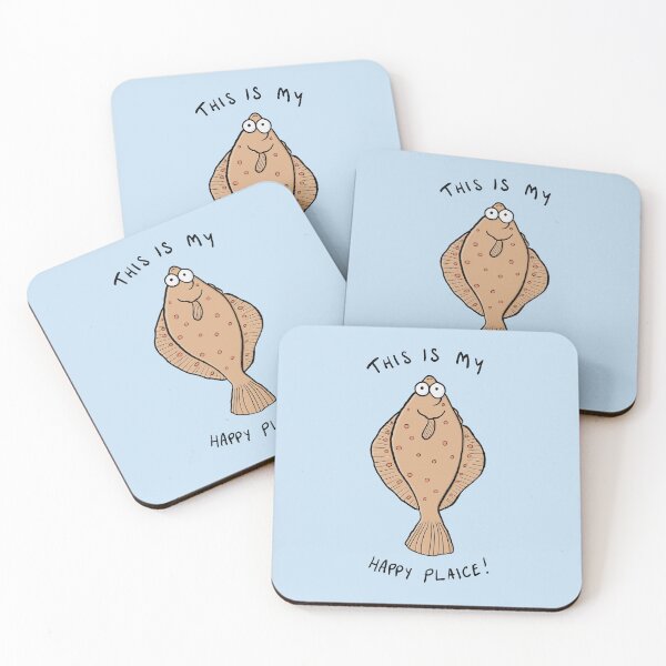 Item preview, This Is My Happy Plaice! designed and sold by brodyquixote.