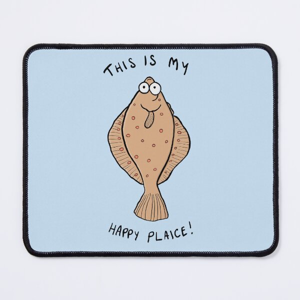 Item preview, This Is My Happy Plaice! designed and sold by brodyquixote.