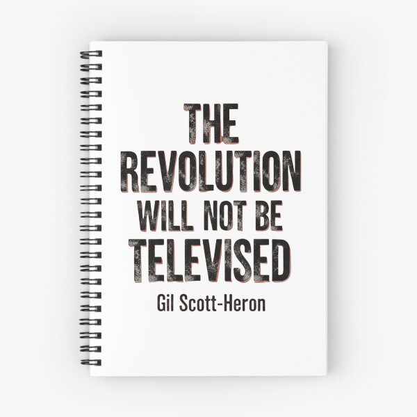 Item preview, The Revolution Will Not Be Televised designed and sold by FitEnvy.