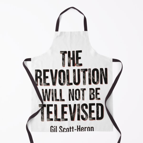 Item preview, The Revolution Will Not Be Televised designed and sold by FitEnvy.