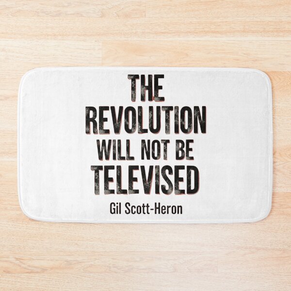 Item preview, The Revolution Will Not Be Televised designed and sold by FitEnvy.