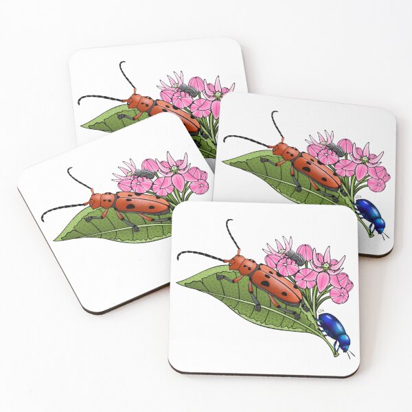 Item preview, Milkweed Friends Sticker designed and sold by EllaAndGoldfish.