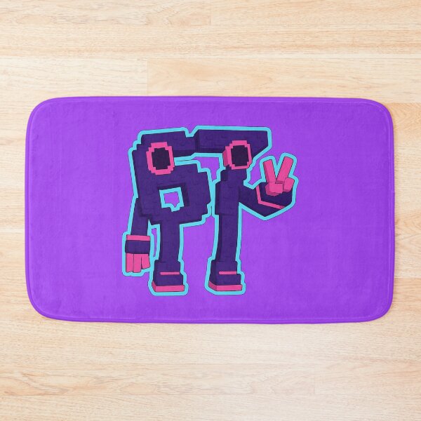 Item preview, Six Seven 6-7 Character Steal a Brainrot designed and sold by The Art by Rossouw.