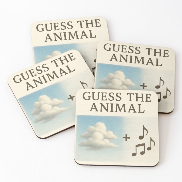 Item preview, Guess the Animal – Clouds + Music Visual Wordplay  designed and sold by GeoWild Designs.