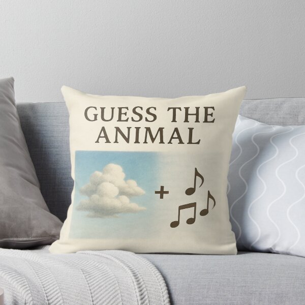Item preview, Guess the Animal – Clouds + Music Visual Wordplay  designed and sold by GeoWild Designs.