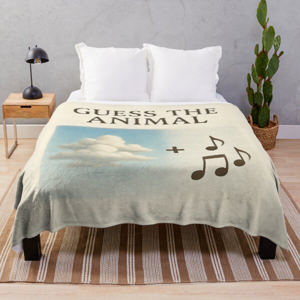 Item preview, Guess the Animal – Clouds + Music Visual Wordplay  designed and sold by GeoWild Designs.