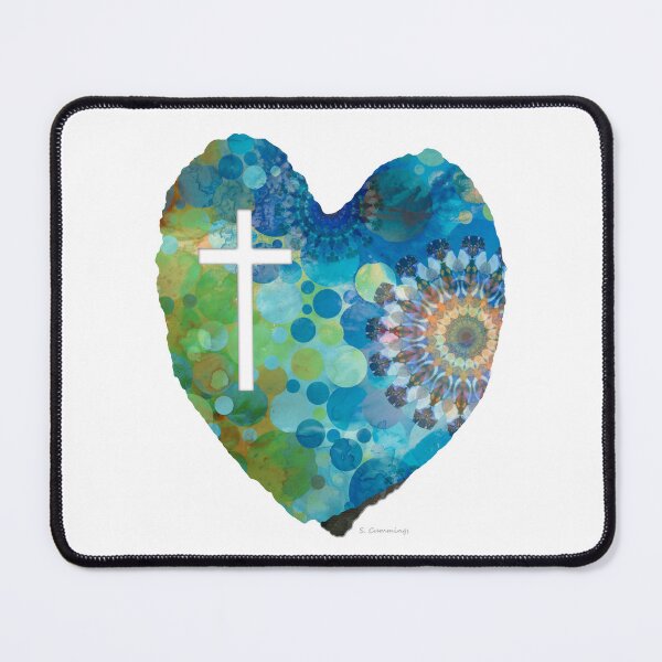Item preview, A Heart For Jesus Christian Art 2 designed and sold by Sharon Cummings Art.