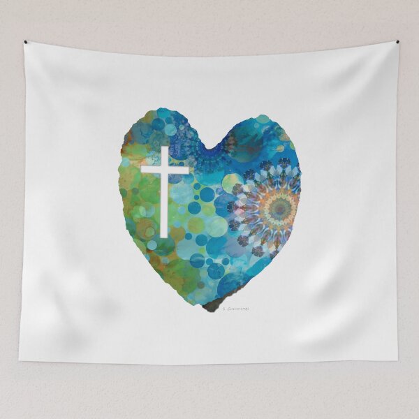 Item preview, A Heart For Jesus Christian Art 2 designed and sold by Sharon Cummings Art.