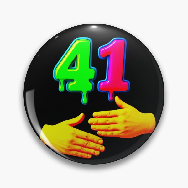 Item preview, Funny 41 Meme Just like 67 designed and sold by The Art by Rossouw.