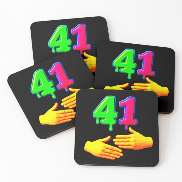 Item preview, Funny 41 Meme Just like 67 designed and sold by The Art by Rossouw.