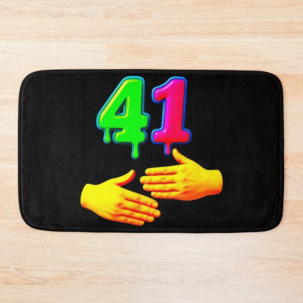 Item preview, Funny 41 Meme Just like 67 designed and sold by The Art by Rossouw.