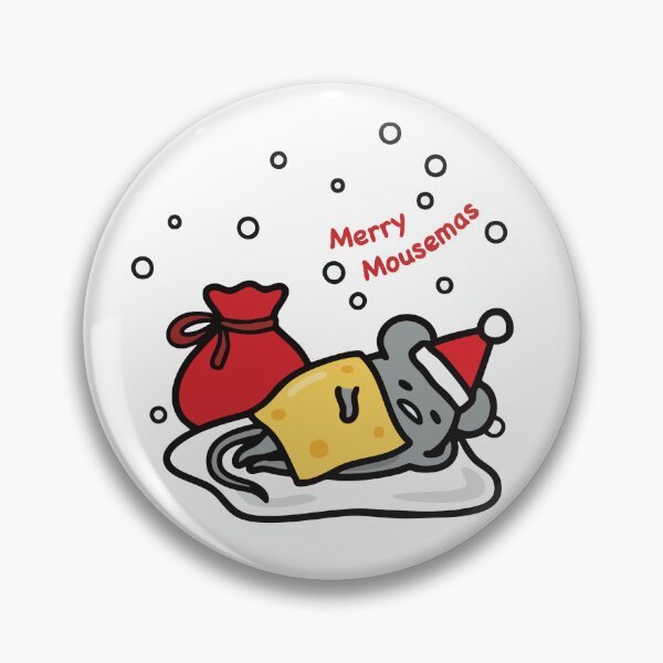Item preview, Merry Mousemas Cute Sleeping Mouse Christmas Design designed and sold by BambaKchula.