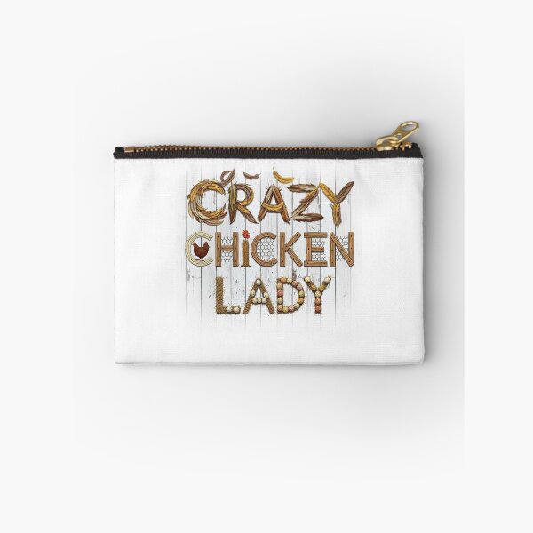 Item preview, Crazy chicken lady designed and sold by FitEnvy.