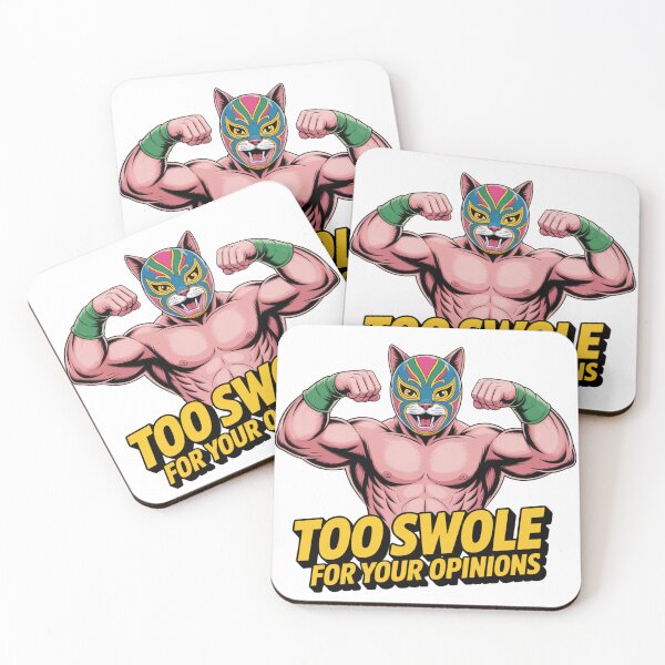 Item preview, Too Swole Gym Cat designed and sold by Pixostick.