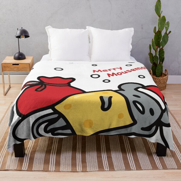 Item preview, Merry Mousemas Cute Sleeping Mouse Christmas Design designed and sold by BambaKchula.