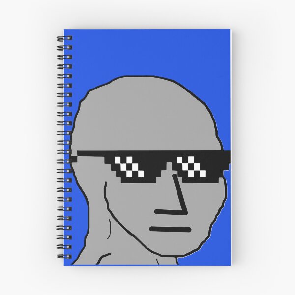 Item preview, NPC Wojak Meme Thug Life Sunglasses designed and sold by The Art by Rossouw.