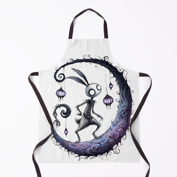 Item preview, Gothic Scary Watercolor Rabbit Dark Fantasy designed and sold by RubisLeaf.