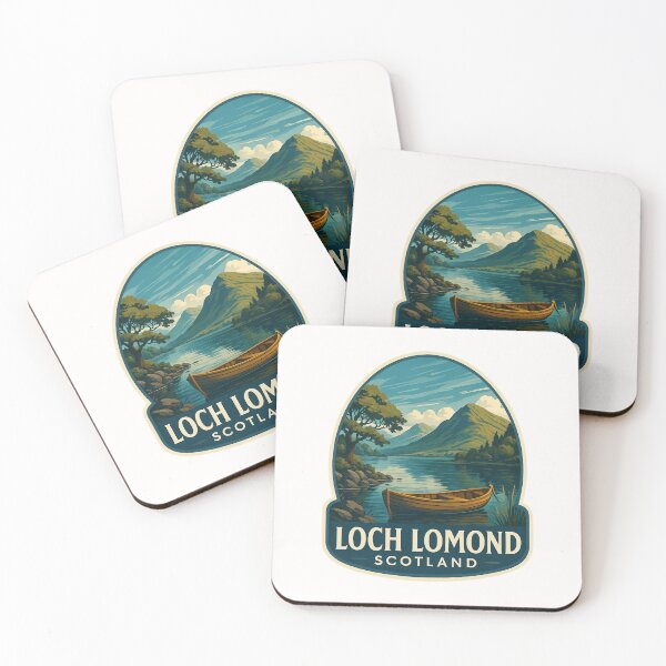 Item preview, Wooden Rowboat on Loch Lomond with Views of Ben Lomond, Argyll and Bute, Scotland designed and sold by Places On Earth.