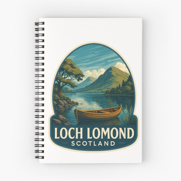 Item preview, Wooden Rowboat on Loch Lomond with Views of Ben Lomond, Argyll and Bute, Scotland designed and sold by Places On Earth.