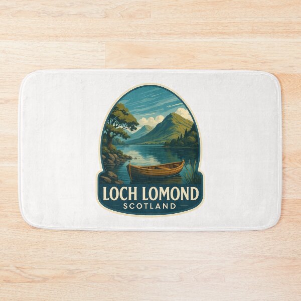 Item preview, Wooden Rowboat on Loch Lomond with Views of Ben Lomond, Argyll and Bute, Scotland designed and sold by Places On Earth.