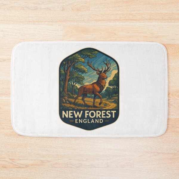 Item preview,  Red Deer in New Forest National Park, Hampshire, England designed and sold by Places On Earth.